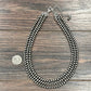 739645, Handmade 18" Navajo Bead Necklace