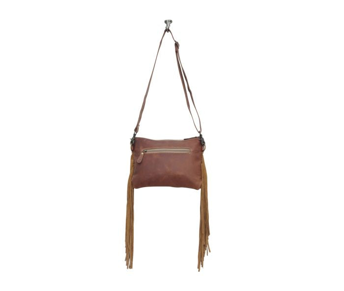 Purses Myra Bag Mocha Dash Hand-Tooled Bag S-5749