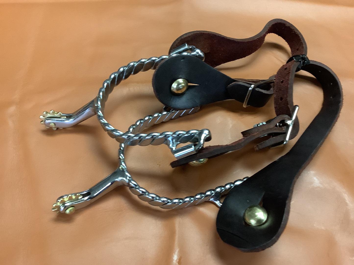Basic Adult  Work Spur With Leather Strap