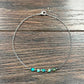 736308, Handmade 15" 7mm Gemstone Necklace