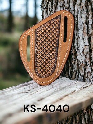 Accessories Pancake Knife Holster Clover Leaf Stamp KS-4040