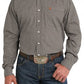 Shirts Mens Cinch Geo Print Long Sleeve Button MTW1105823
