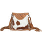 Purses Myra Bag Raw Umber Hand-Tooled Bag S-4377