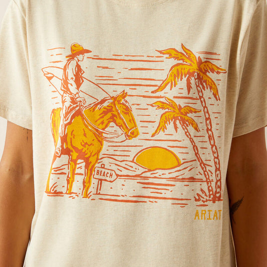 Shirts Women’s Ariat Western Surfer Short Sleeve Tee 10058716