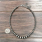 737594, Handmade 16" Navajo Bead Necklace 737594