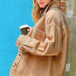 Outerwear Women’s Oversized Corduroy Button JKT1727