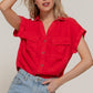 Dolman Short Slv Tencel Shirt A1G-T13802