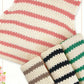 MCS3584-Classic Chunky Striped Sleeveless Sweater Top