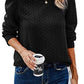 CWOSWL07861 PUFFER CABLE KNIT SWEATSHIRT outerwear women’s