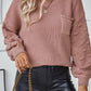 CWOSWL2882_SOLID POCKET PULLOVER KNIT SWEATER