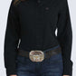 Shirts Women’s Cinch Long Sleeve Black Arena Flex MSW9164253