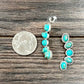 726174, Navajo Turquoise Stud Earrings