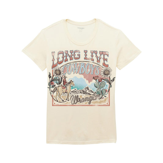 Shirts Women’s Wrangler Retro Graphic Tee Long Live Cowboys  112354364