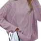 CWOSWL07714 VINTAGE CABLE KNIT SWEATER WOMENS Outerwear women’s