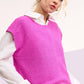 Knit Sweater Vest HDS3602 Outerwear Women’s