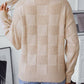 CWOSWL2805_LOOSE ROUND NECK PULLOVER KNITTED SWEATER outerwear women’s