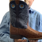 Boots Kids Ariat Knox Brown Croc Print 10074192