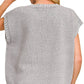 Outerwear Women’s Stitch Detailed Oversize Sweater Vest 2717Y