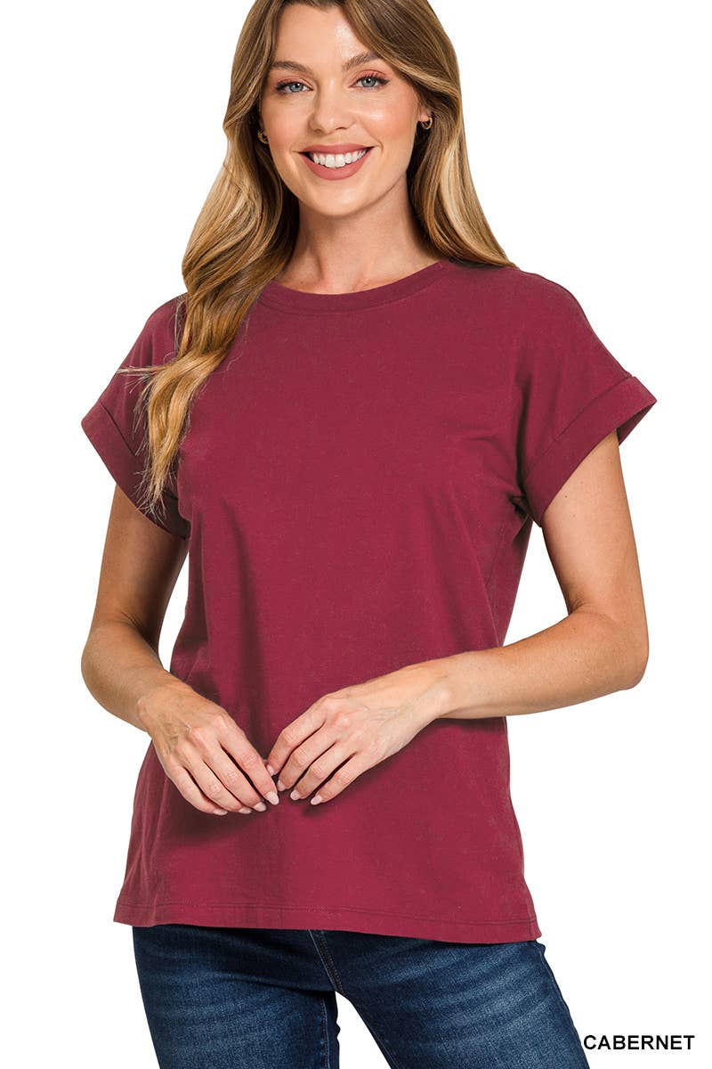 3315 Cotton Crew Neck Short Sleeve T-shirt