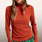 Ribbed Turtleneck MCT7699