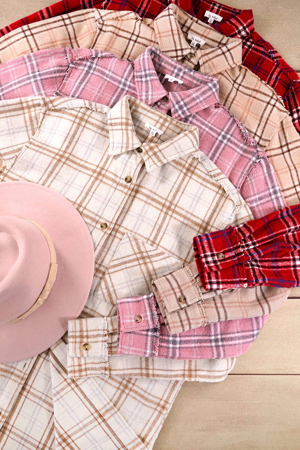 Outerwear Women’s Mineral Washed Button Down Soft Fabric SRT137