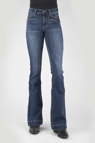 Jeans Women’s Stetson High Rise Flare Fancy Pocket 11-054-0921-2407