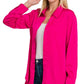 Satin Charmeuse Button Front Shirt Women’s 1170D4