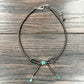 739538, Handmade 15" 4mm Polish Navajo Bow Necklace