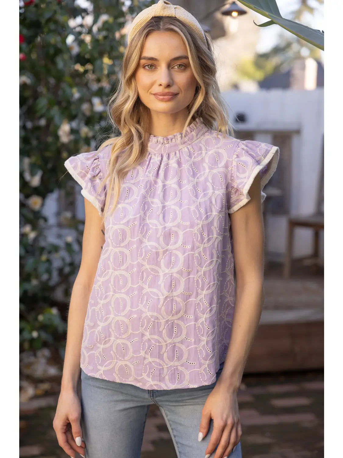 Shirts Women’s Fringe Ruffle 34397