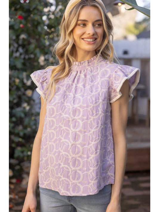 Shirts Women’s Fringe Ruffle 34397