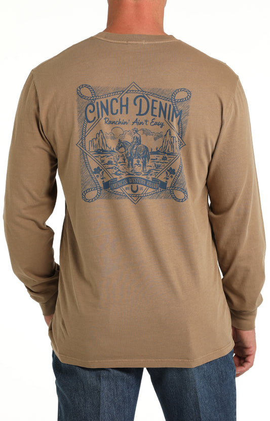 Shirts Mens Cinch Long Sleeve Tee MTK1721014