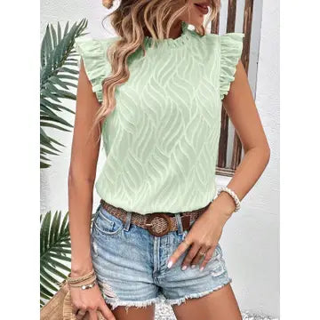 Shirts Women’s Sleeveless Blouse Mint W20507118