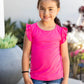 Shirts Girls Ruffle Sleeve Top