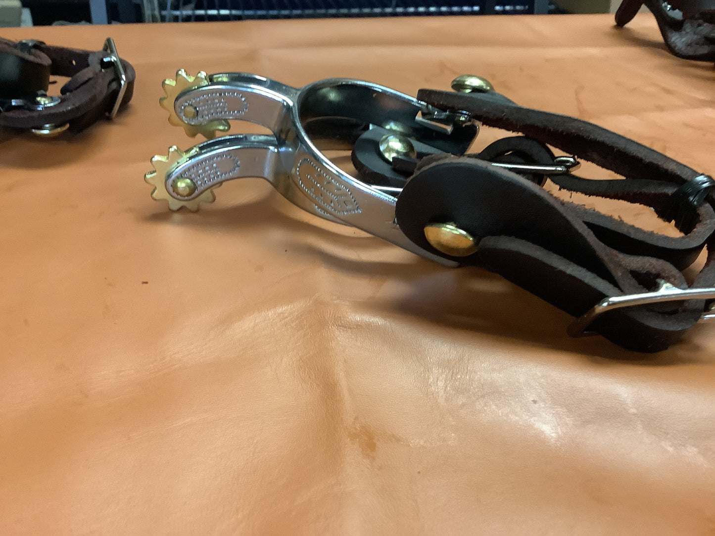 Kids Spurs With Leather  Spur Strap