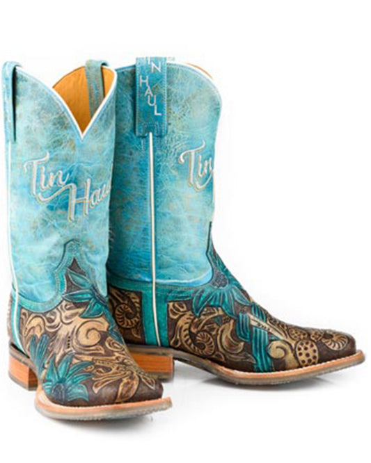 Boots Women’s Tin Haul Cactus Flower 14-021-0007-1533
