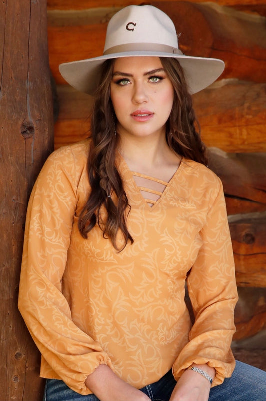 Shirt Women’s Cruel Long Sleeve Print CTW7301004