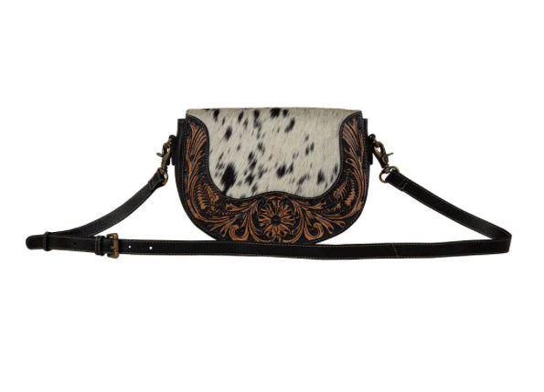 Purses Myra Bag Rio Swoop Bottom Hand-Tooled Bag S-7509