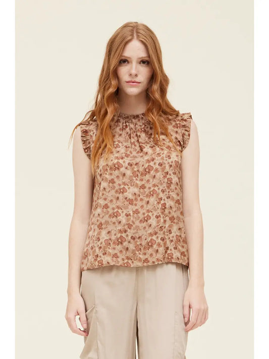 Shirts Women’s Bubble Ruffle Tank 40811GP