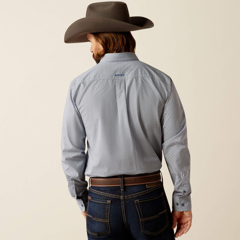 Shirts Men’s Ariat Rider Fitted Long Sleeve Button Up 10052363