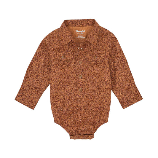 Shirts Infant Wrangler Body Suit Paisley 112367741