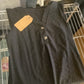 Shirts Women’s Tank Black V Neck  Front Button CWTSTSLOO3