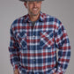 Outerwear Mens Roper Sherpa Lined Flannel Shirt 03-097-0119-1700