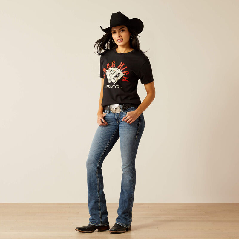 Shirts Women’s Ariat Ace Of Spades Short Sleeve 10054038