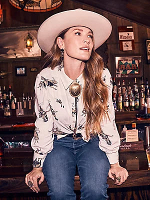 Shirts Women’s Wrangler Retro Long Sleeve Pearl Snap 112356671