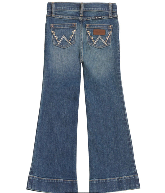 Jeans Girls Wrangler Western Retro Trouser Lindsey 112338909