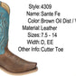 Boots Men’s Smoky Mountain Santa Fe 4309