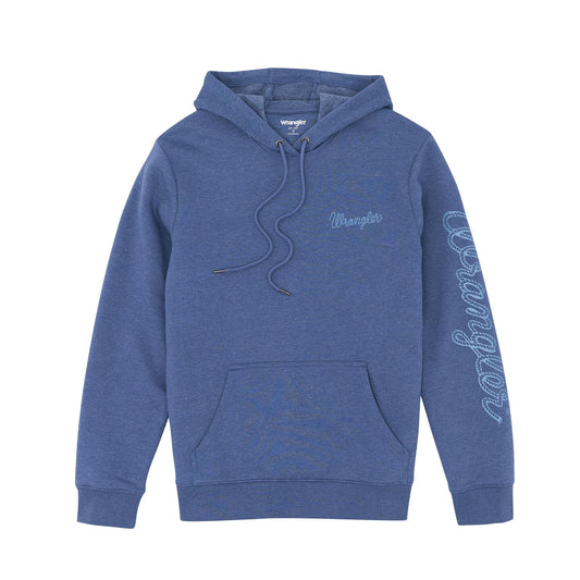 Outerwear Wrangler Hoodie Tied Rope Navy 112365693