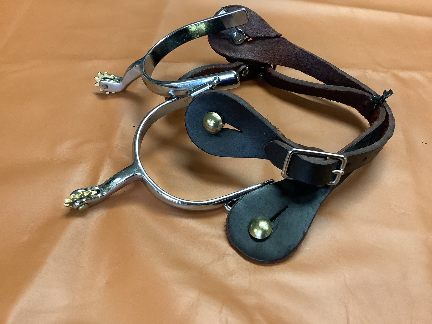 Basic Adult  Work Spur With Leather Strap