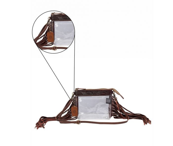 Purses Myra Bag Intricate Clear Bag S-2891