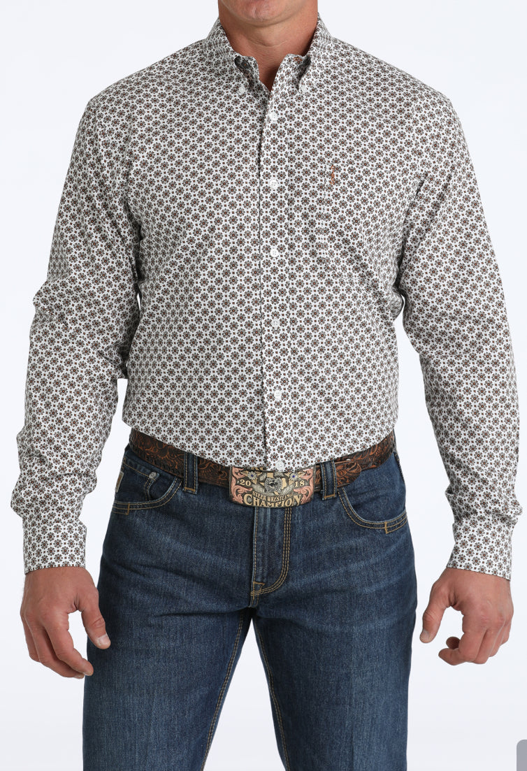 Shirts Men’s Cinch Modern Fit Geo Print MTW1347113